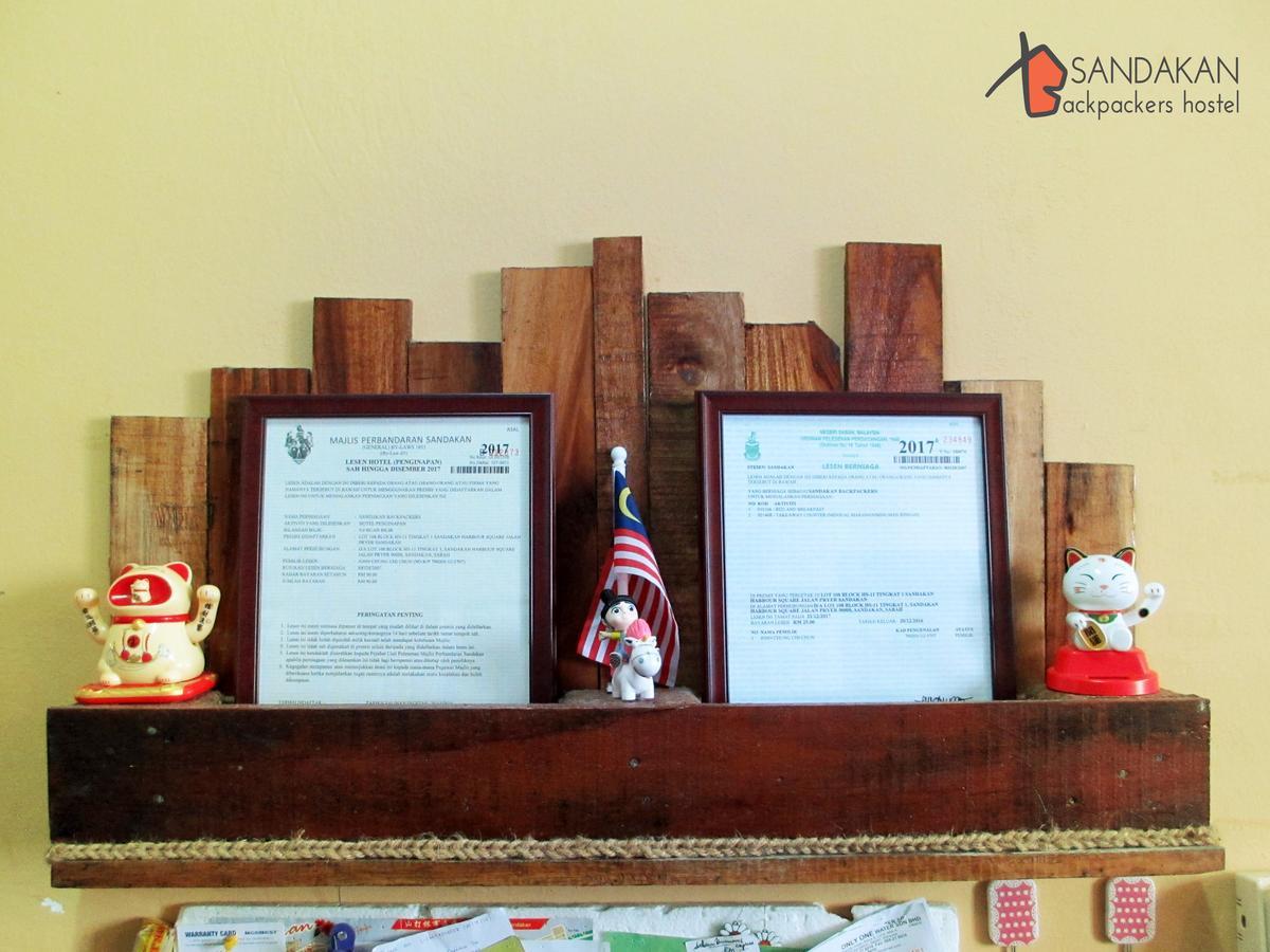 Sandakan Backpackers Hostel Bagian luar foto
